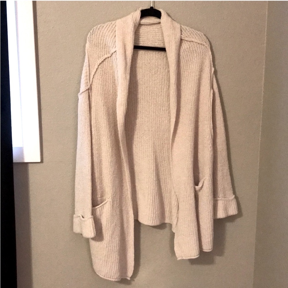 Free People slouchy oversized cardigan XS